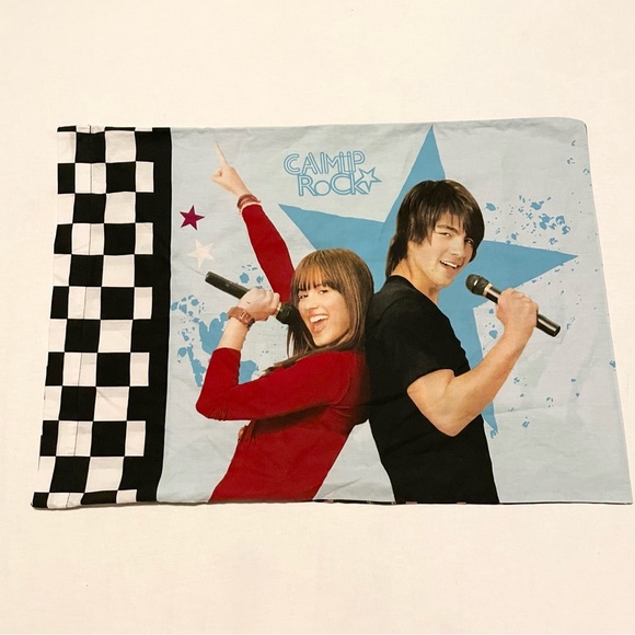 Lot of 2 Camp Rock Pillow Cases Standard Cotton Pillow Cover - Picture 7 of 15